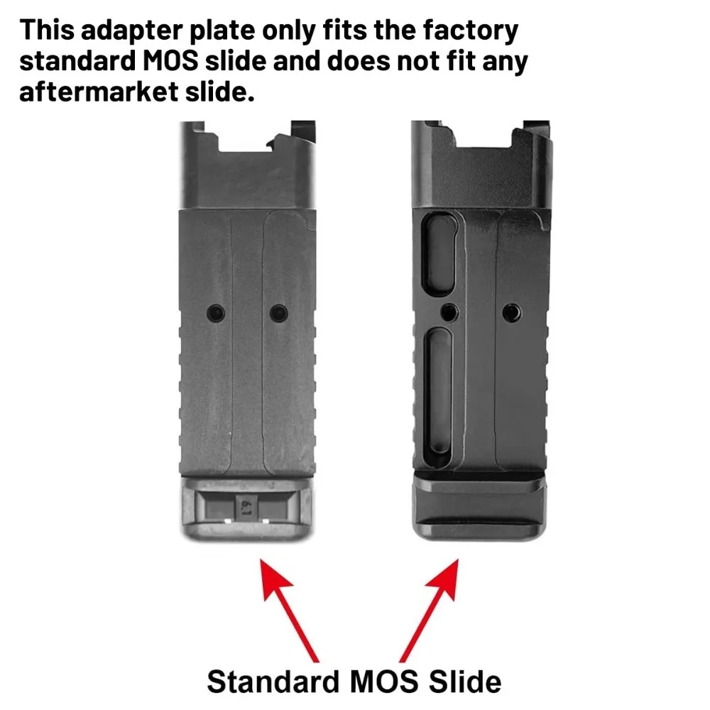 Vista del adaptador y acabado anodizado