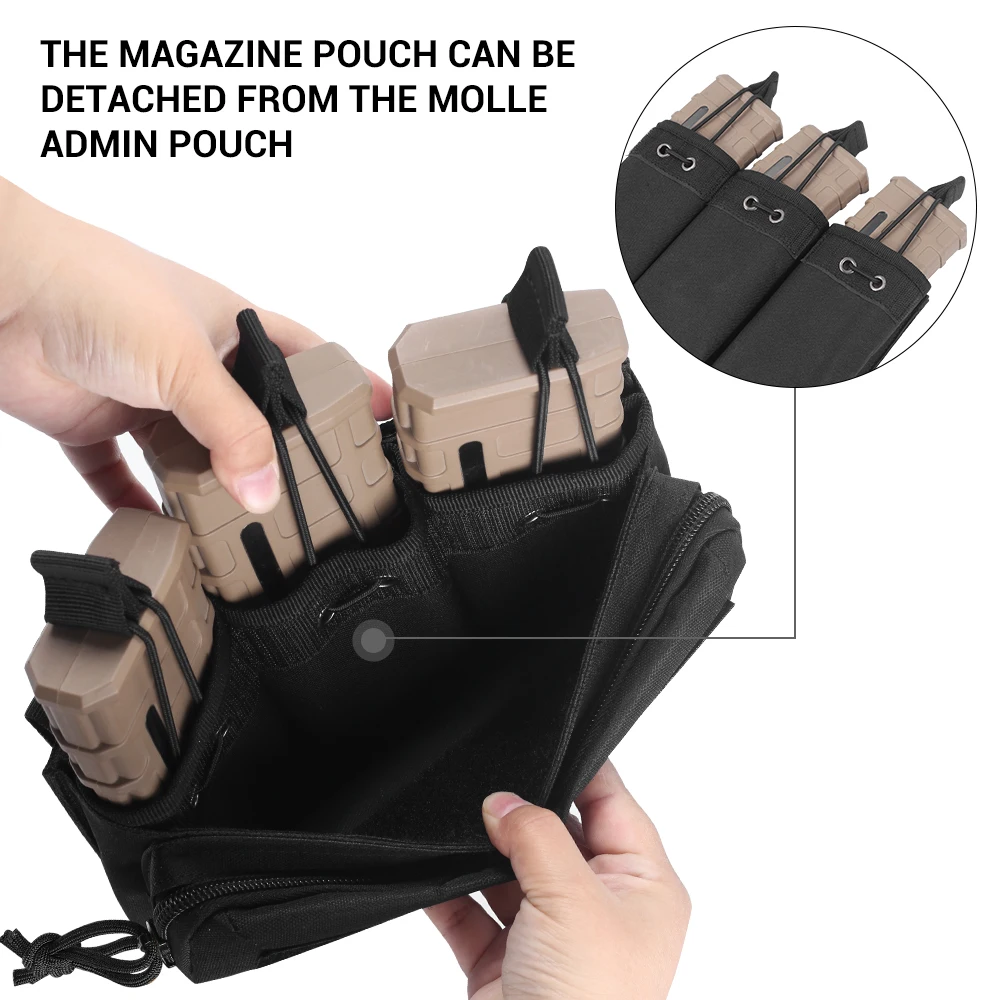 Portacargadores MOLLE para revistas y cartuchos Airsoft - imagen 4