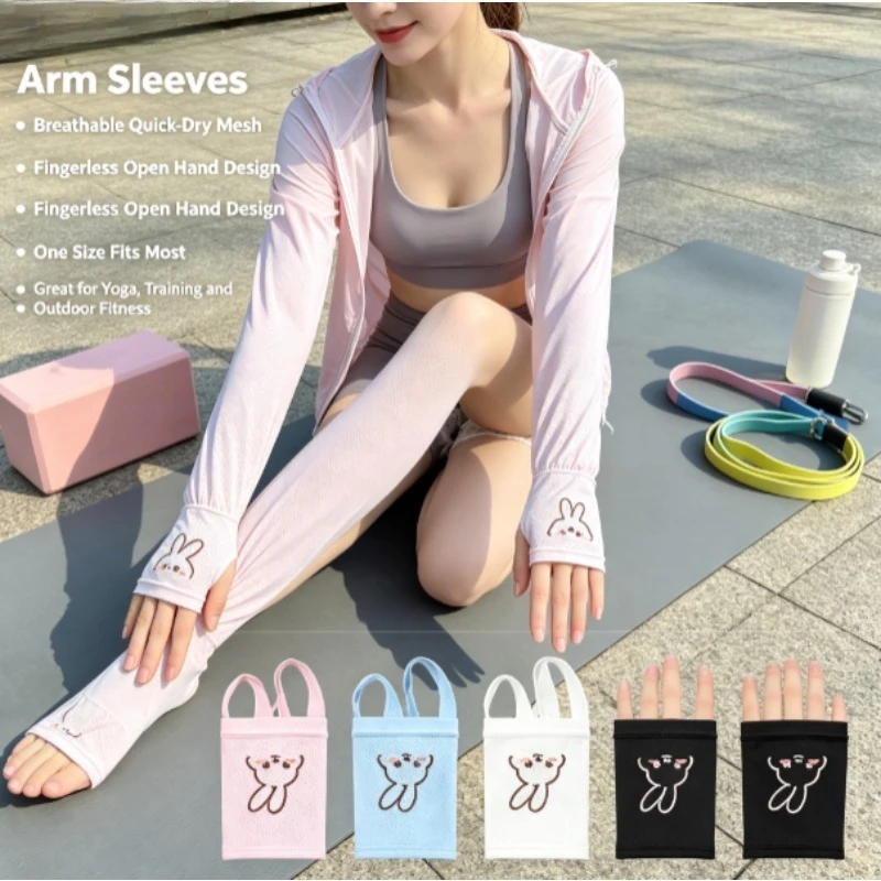 Mangas anti-UV de protección solar sueltas tallas grandes mujer - imagen 5