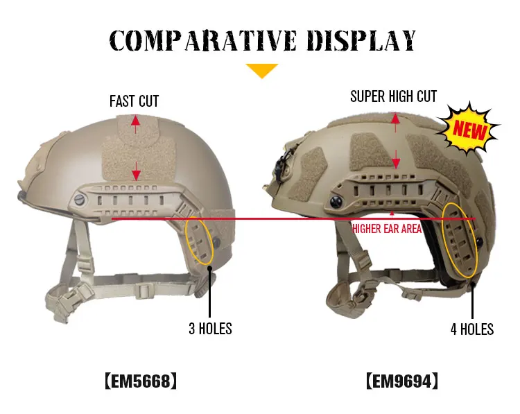 Comparativa de colores disponibles