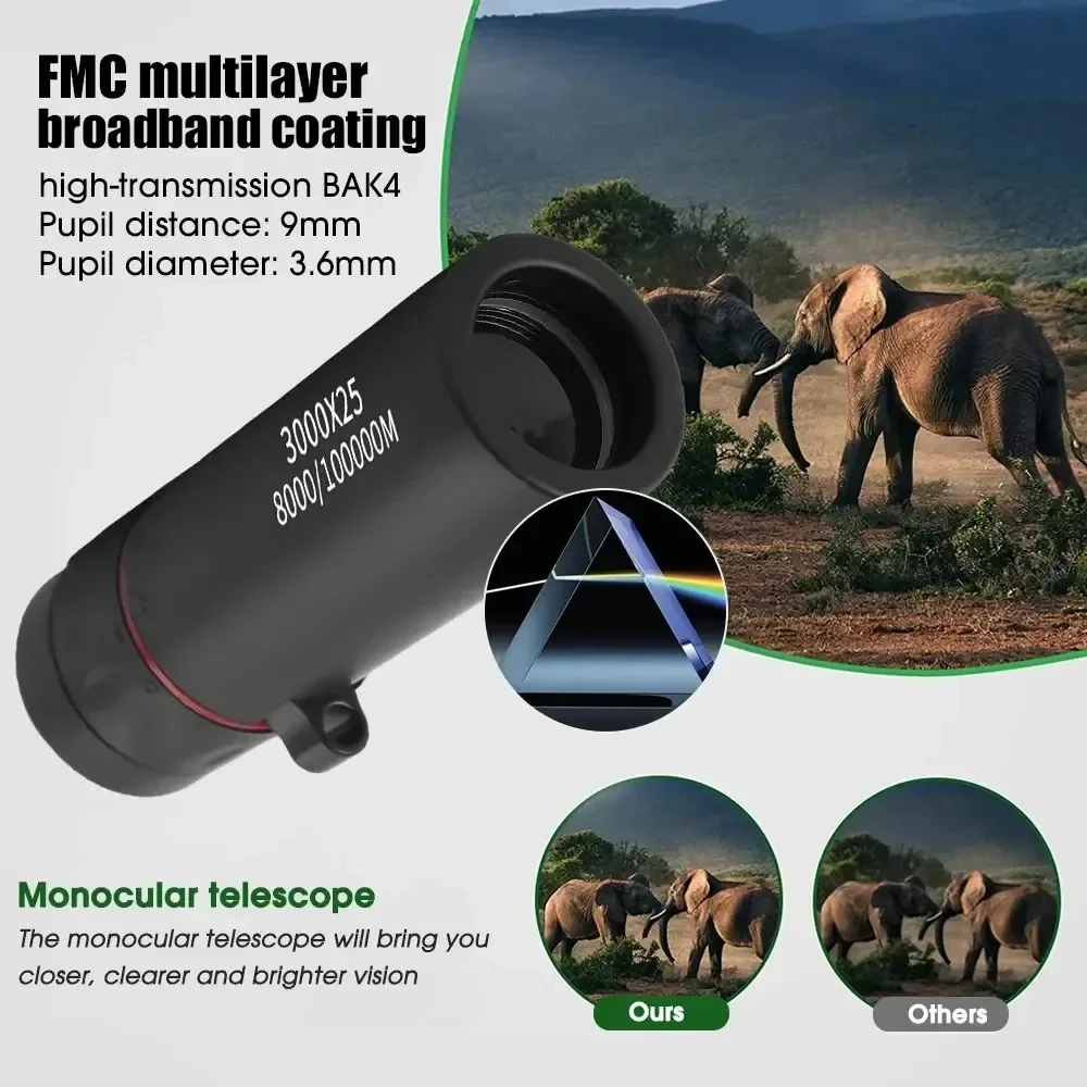 Monocular HD portátil para caza y acampada al aire libre - imagen 2