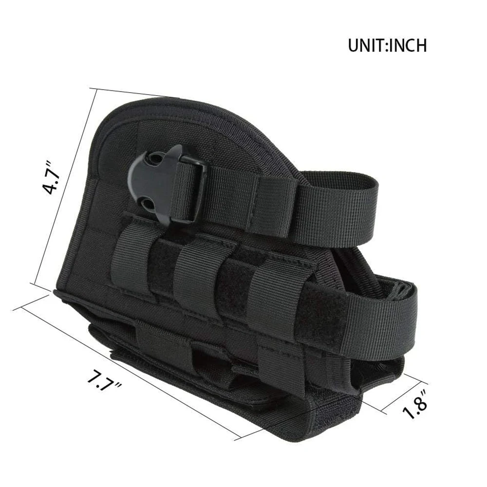 Funda táctica universal ajustable para pistola, pierna izq./der. - imagen 4