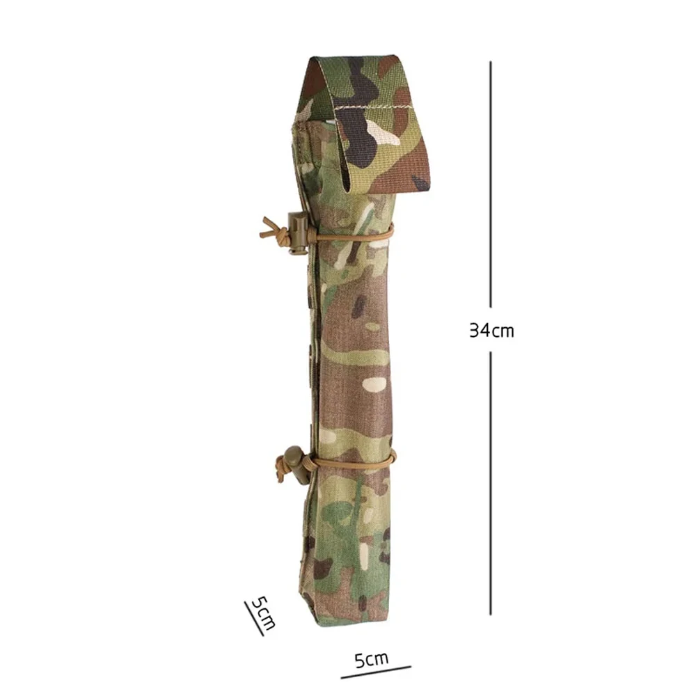 Bolsa MOLLE táctica larga multiusos para herramientas exterior - imagen 3