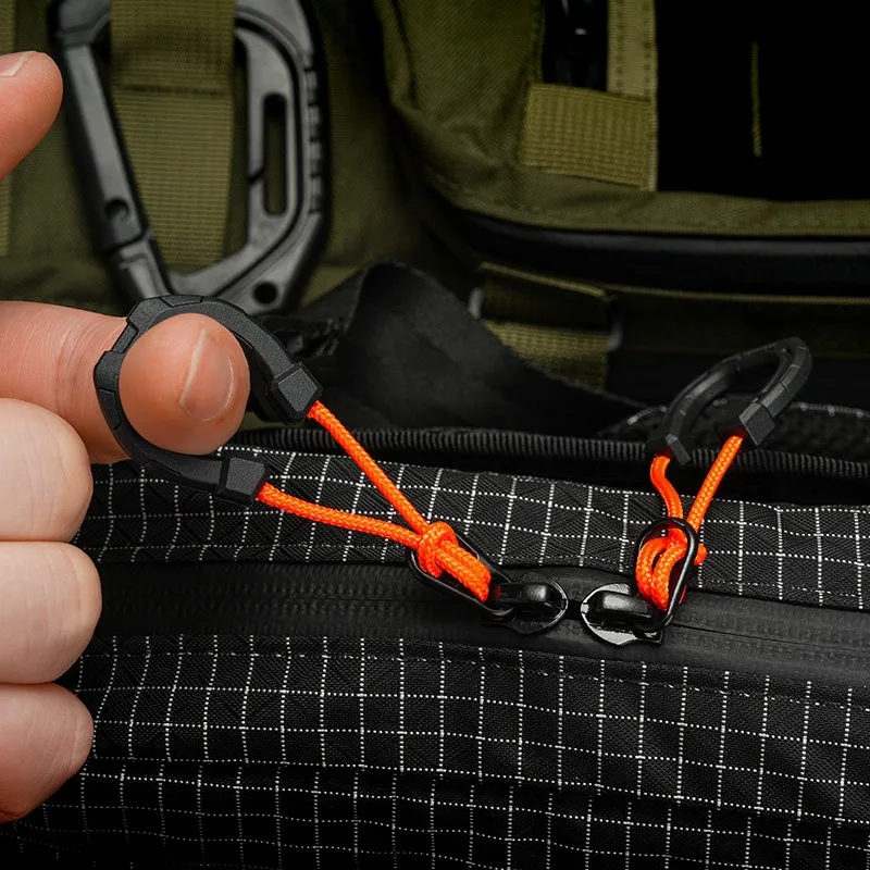 Mochila táctica EDC modular con tirador y bolso lateral de cremallera - imagen 5