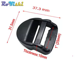 Hebilla de escalera negra para mochila táctica