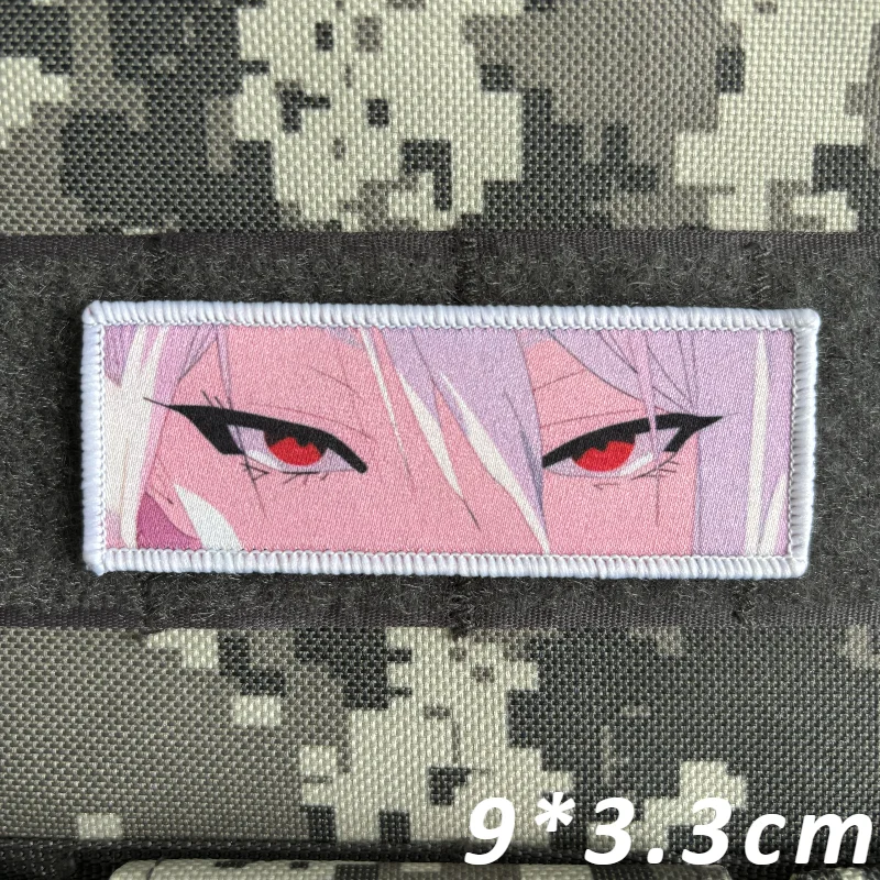 Parche anime Power Chainsaw Man mochila táctica