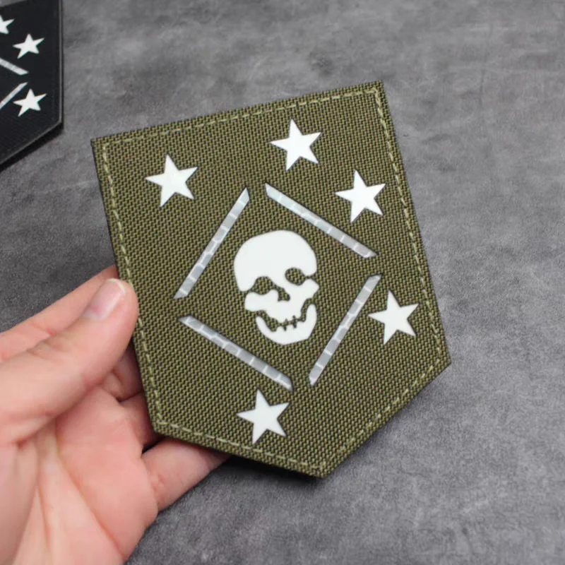 Parche mochila casco brazalete cuero Marine Raiders – Militar táctico profesional - imagen 3