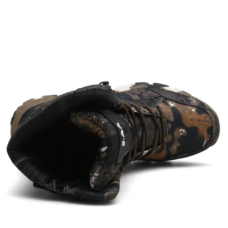 Botas tácticas hombre camuflaje transpirables para desierto y combate - imagen 3
