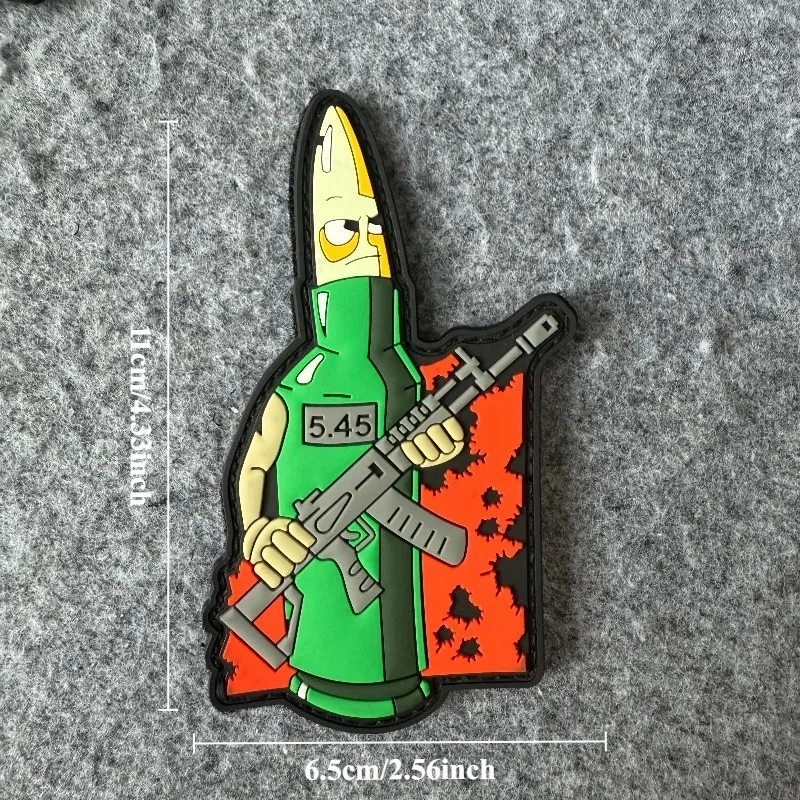 Parche táctico morale PVC con velcro para chaleco o mochila - imagen 5