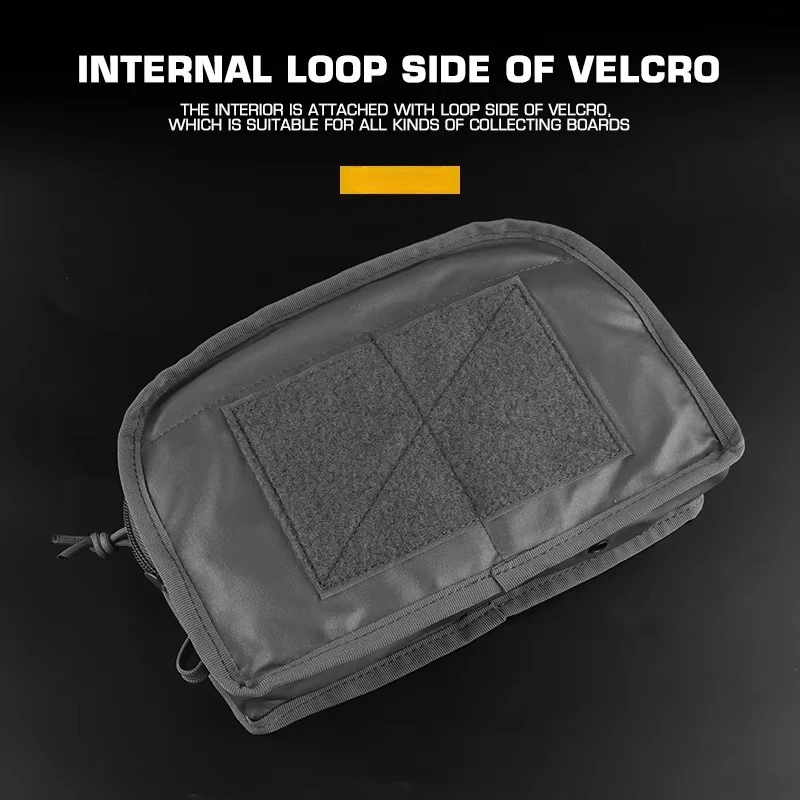 CCS Bolsa táctica MOLLE cremallera doble multiusos chaleco caza - imagen 5