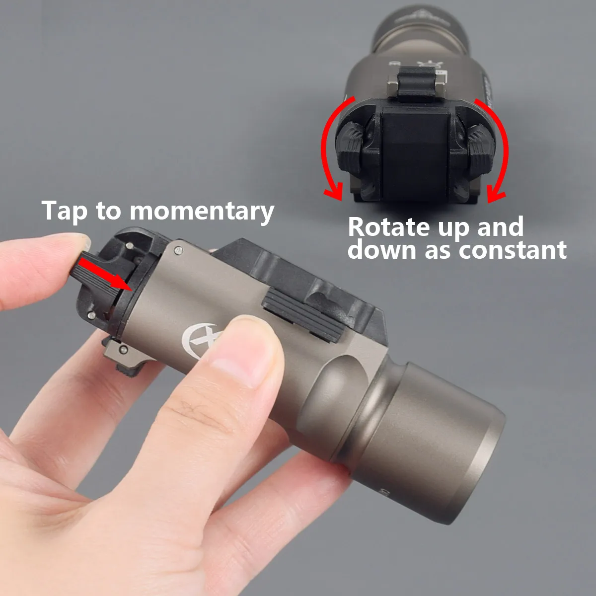 Linterna Surefire X300 Ultra con Láser para Armas de Fuego - imagen 4
