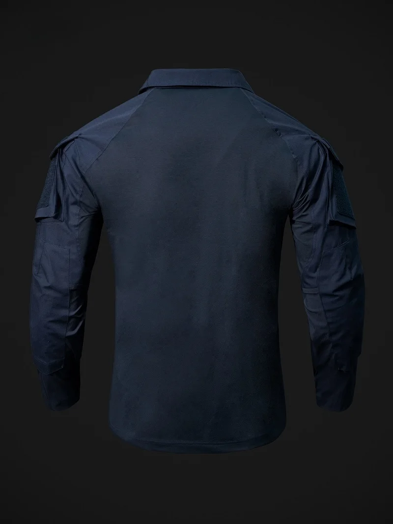 Camiseta táctica elástica G3 Upgraded azul marino exterior hombre