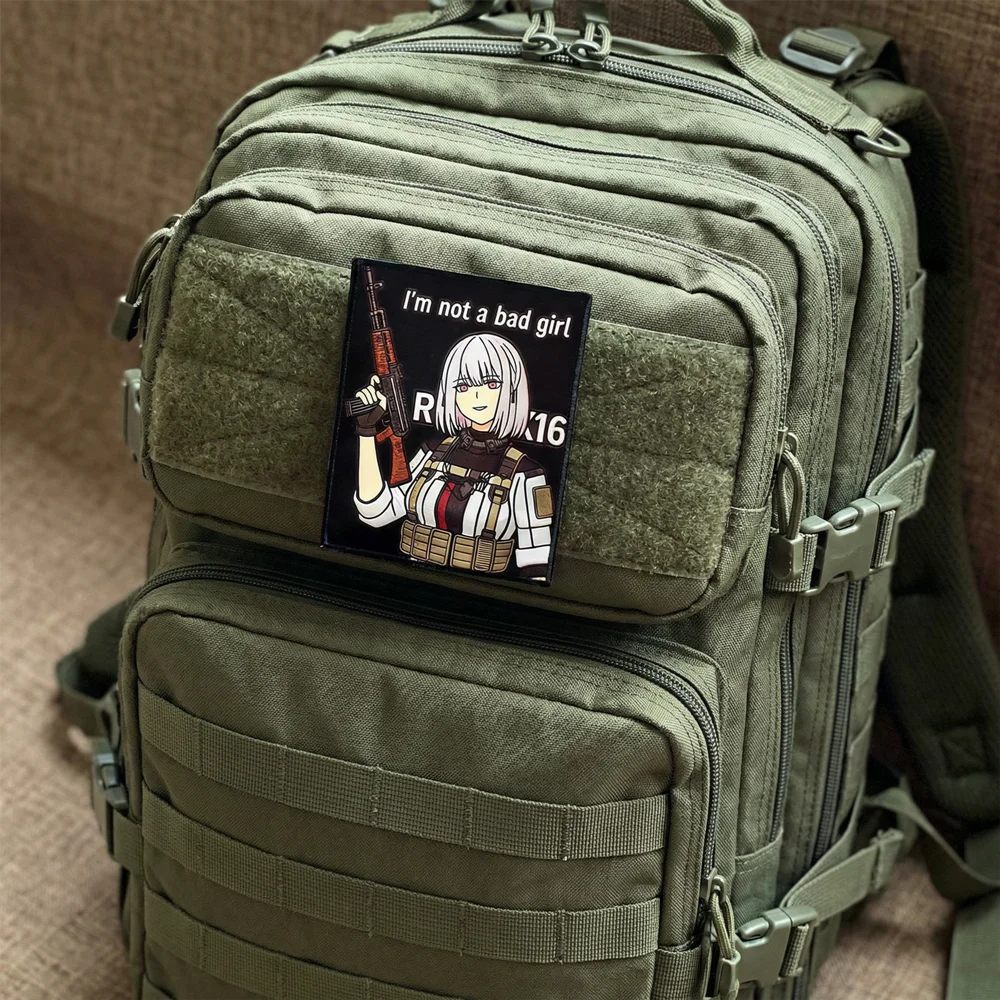 Parche táctico bordado Girls' Frontline No soy una mala chica - imagen 5