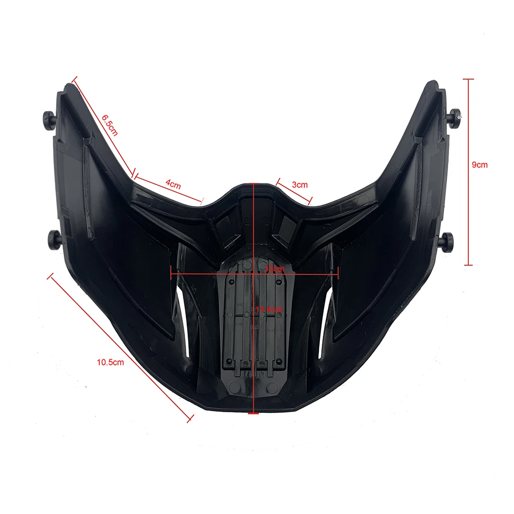 Máscara táctica media cara airsoft paintball – Transpirable protección facial - imagen 2