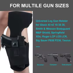 Funda tobillo táctica para pistola Glock 43/42