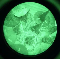 Sombrero táctico mago hechicero Halloween ala extragrande NVG IRR