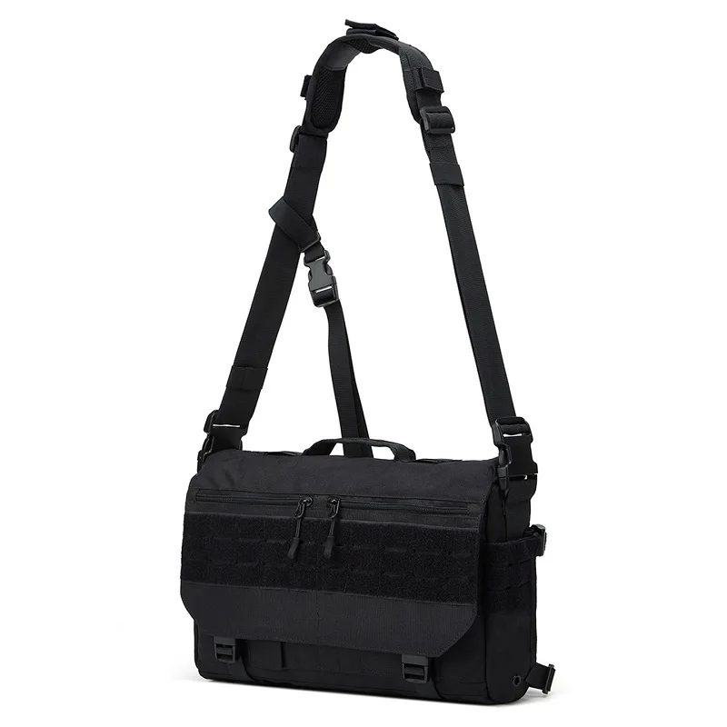 Bolso de hombro táctico exterior de poliéster de alta densidad