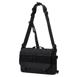 Bolso de hombro táctico exterior de poliéster de alta densidad