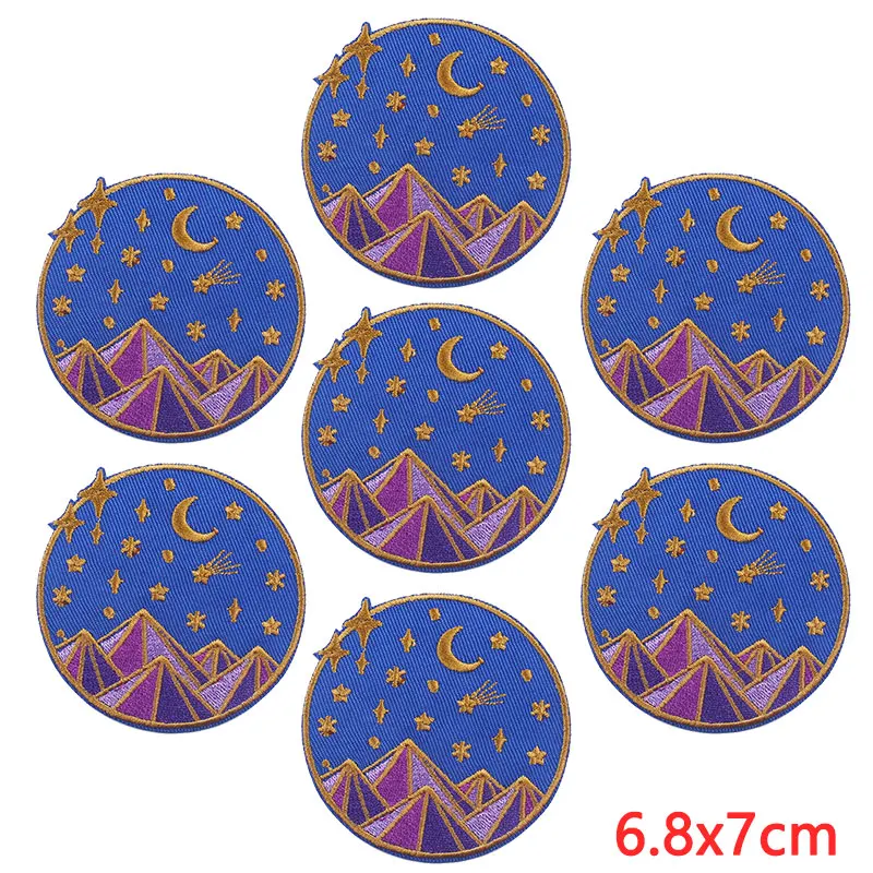 Parche bordado montaña – Para planchar o coser - imagen 3