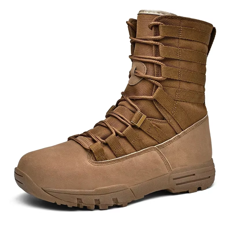 Botas tácticas impermeables todoterreno camuflaje desierto outdoor - imagen 5