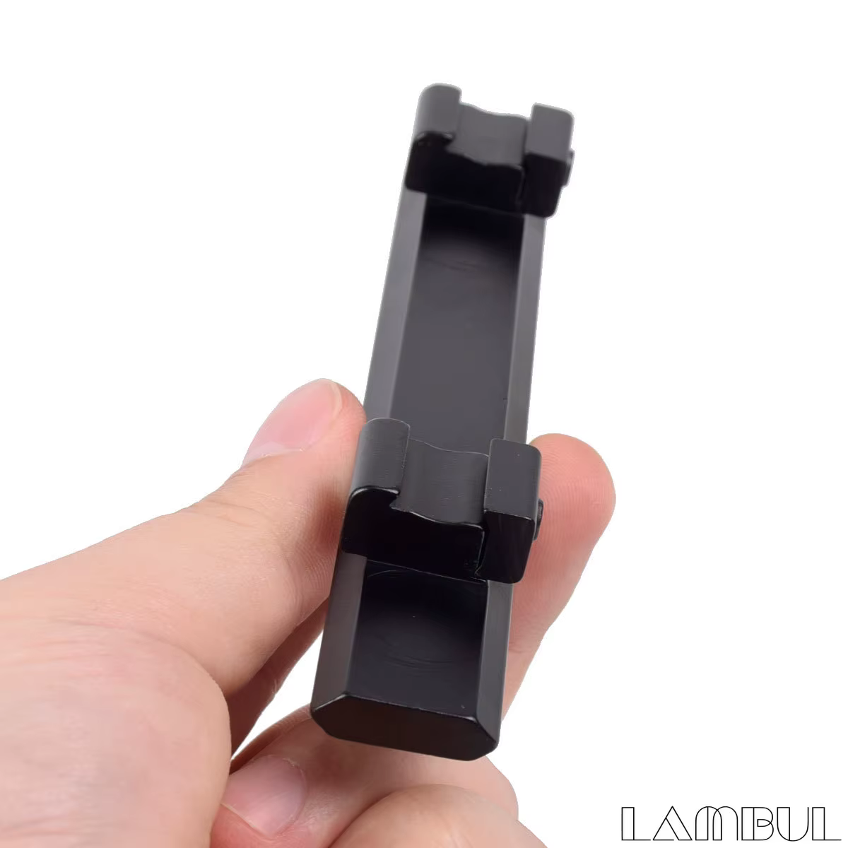 Adaptador cola de milano a Picatinny 125mm – Aluminio 10 ranuras - imagen 5