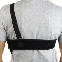Funda de pistola oculta de hombro ajustable con extracción rápida