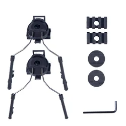 Adaptador riel lateral casco táctico – Compatible Comtac