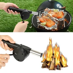 Ventilador portátil soplador aire barbacoa para camping picnic