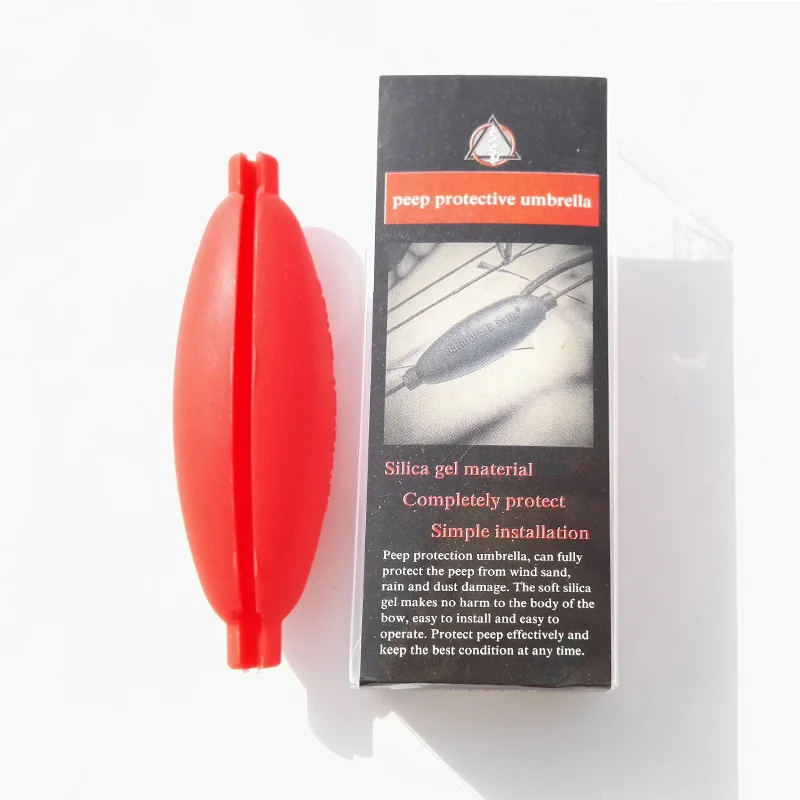 Peep Paraguas protección arco mira tiro negro rojo exterior al libre - imagen 5