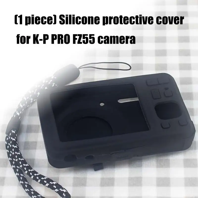 Funda protectora silicona PIXPRO FZ55 antideslizante con correa - imagen 5