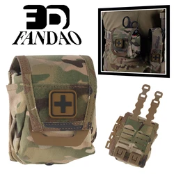 Bolsa MOLLE táctica botiquín despliegue rápido para emergencias