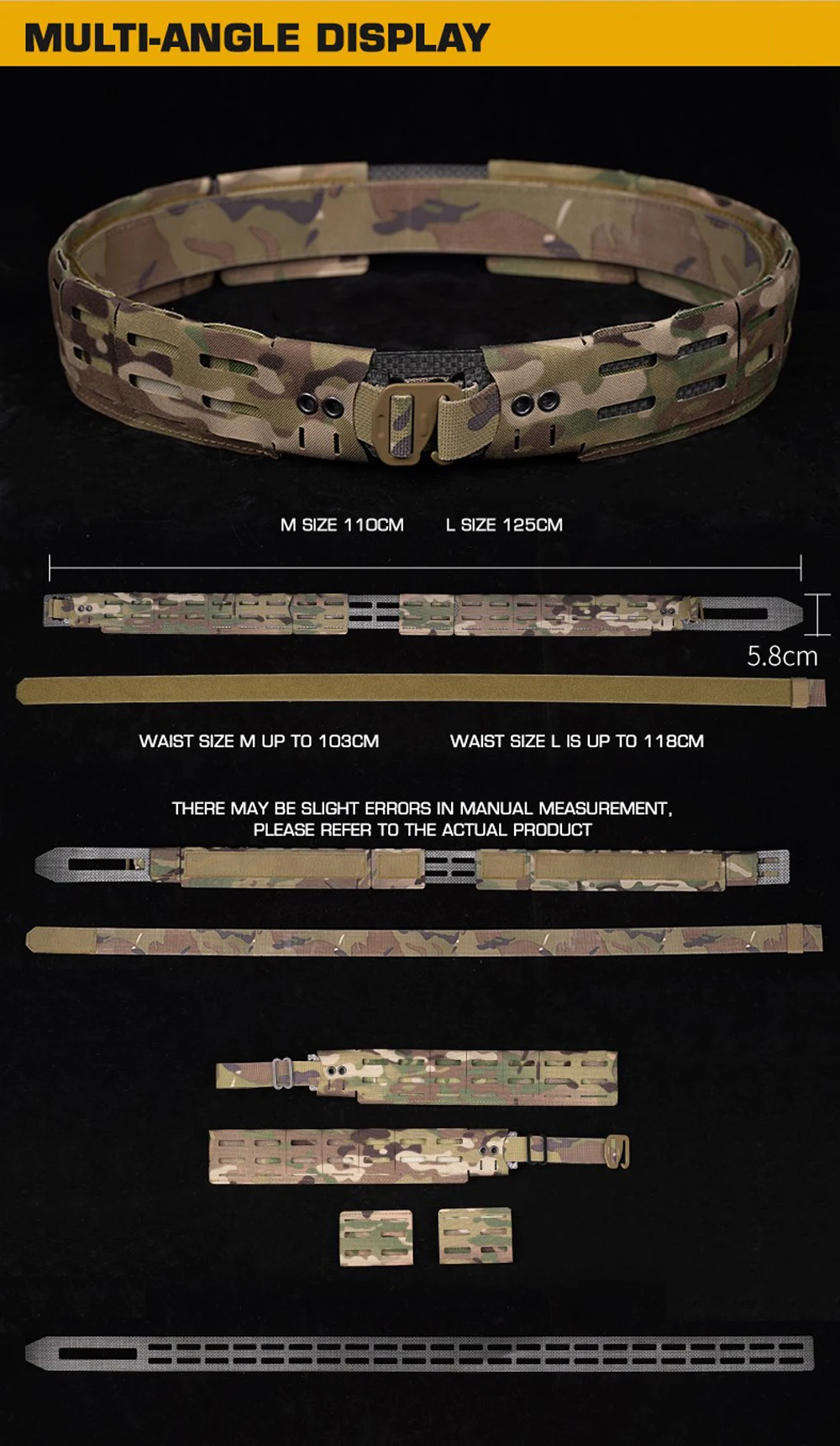 Détail du tissu Cordura et finition