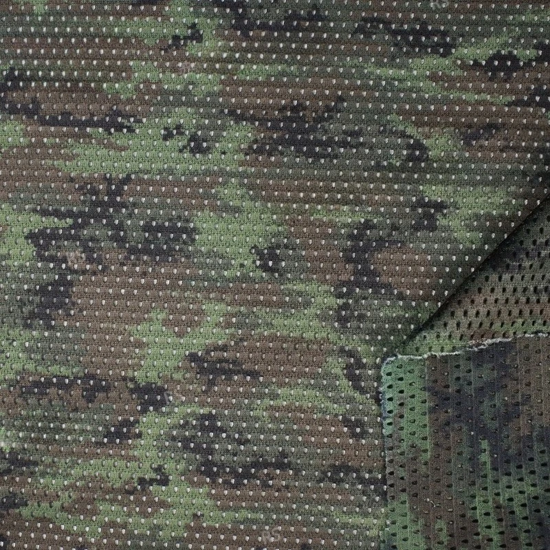 Tela malla táctica camuflaje digital selva, secado rápido transpirable - imagen 4