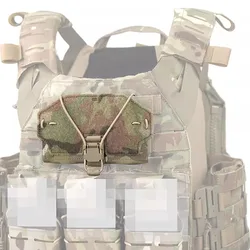 DMGear MOLLE FCSK Bolsa de pecho táctica con soporte para teléfono