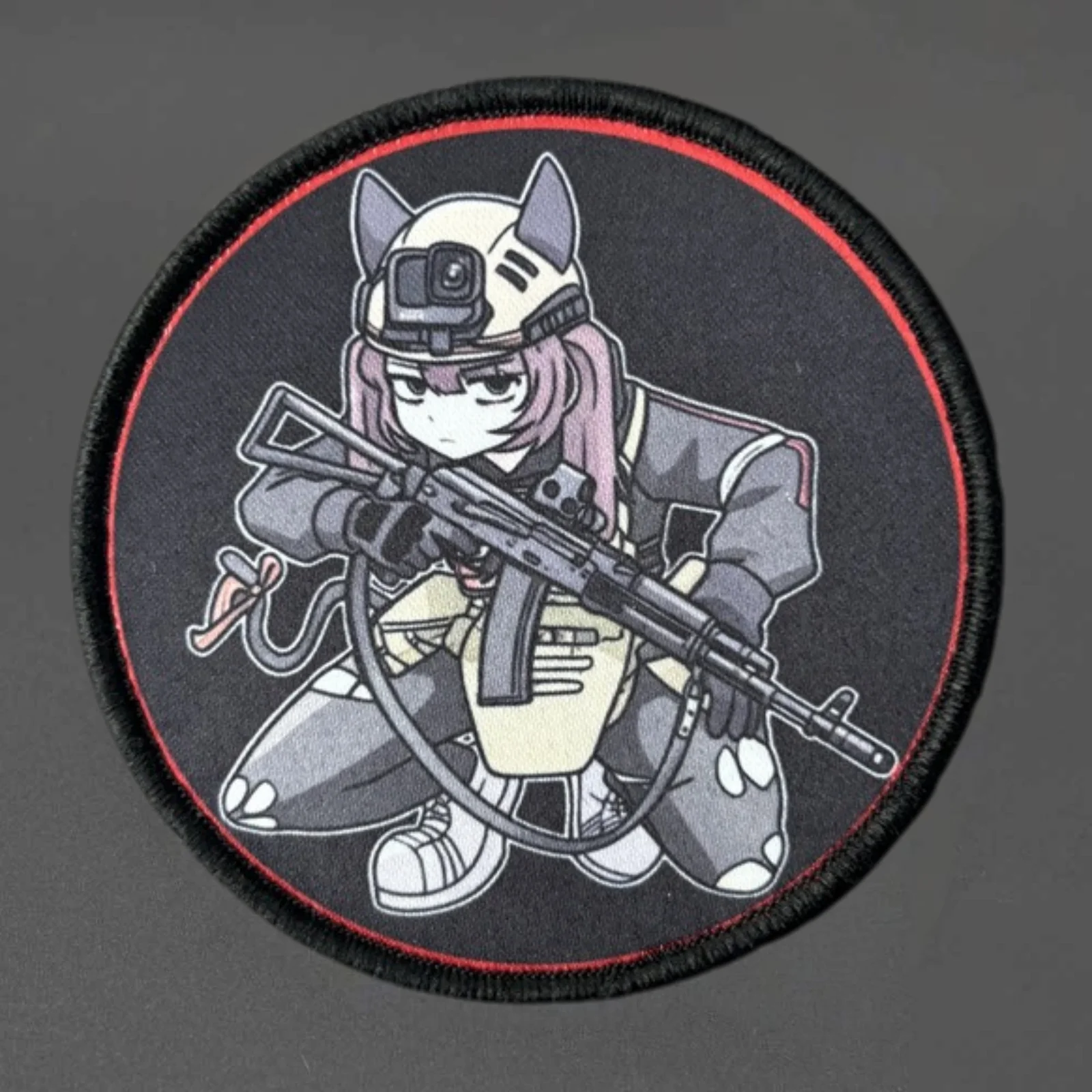 Parche de anime táctico con velcro para mochilas y ropa - imagen 3