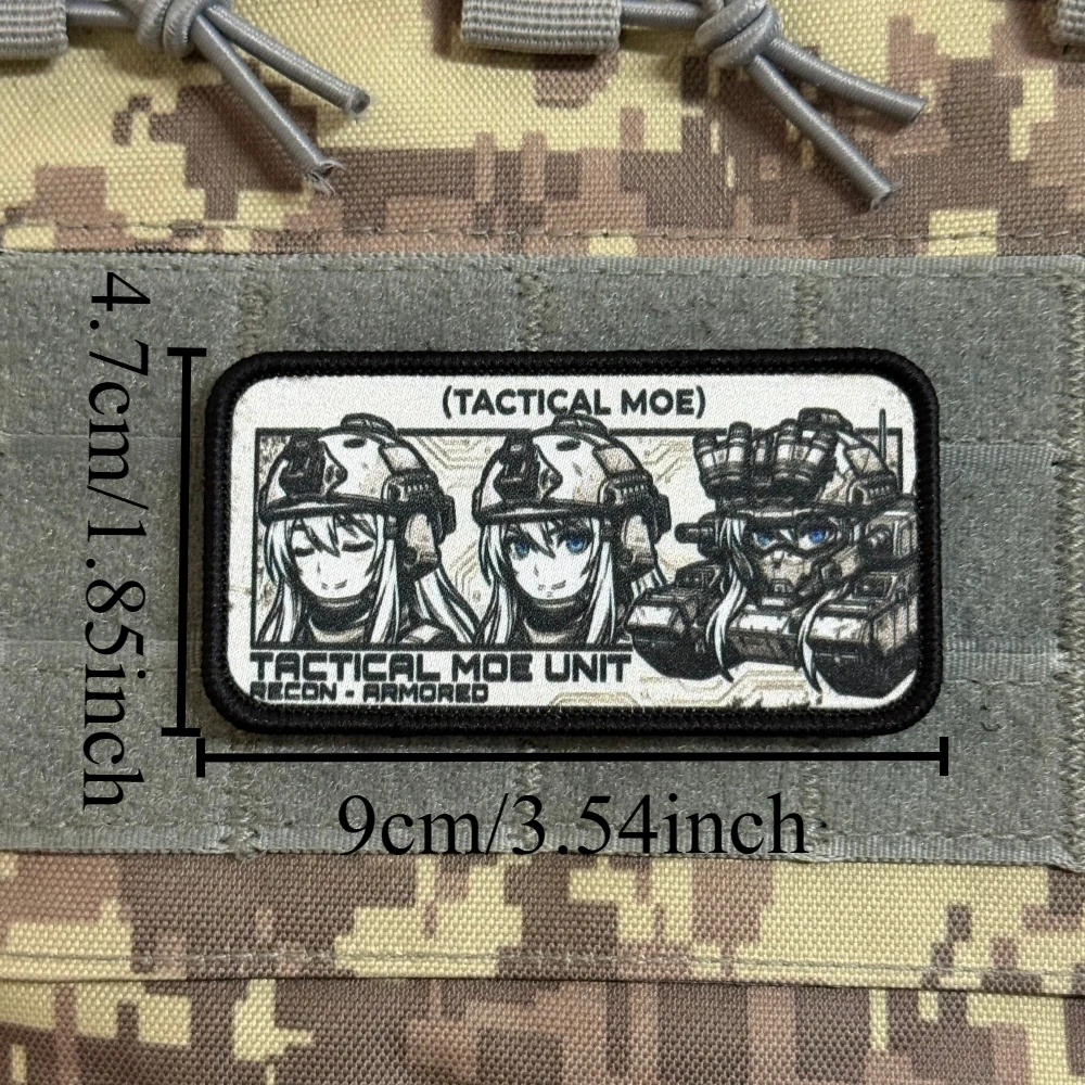 Detalle del parche para ropa y mochilas