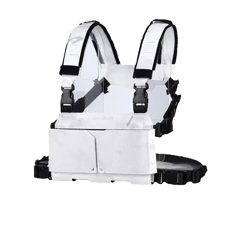 Chaleco táctico ligero con bolsillo frontal para el pecho MOLLE