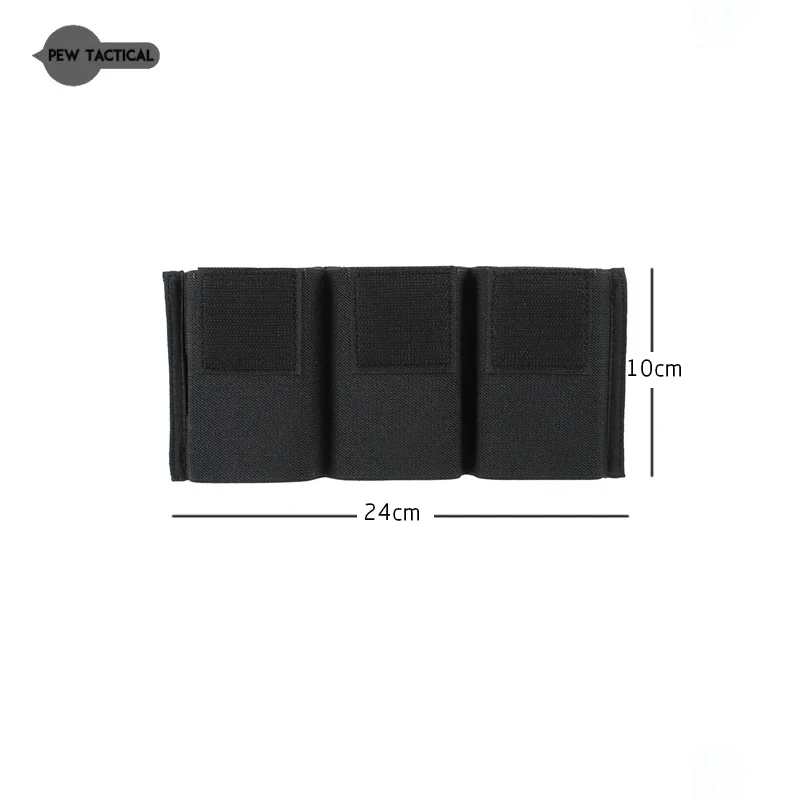 PEW TACTICAL bolsa porta cargadores triple con soporte elástico - imagen 5