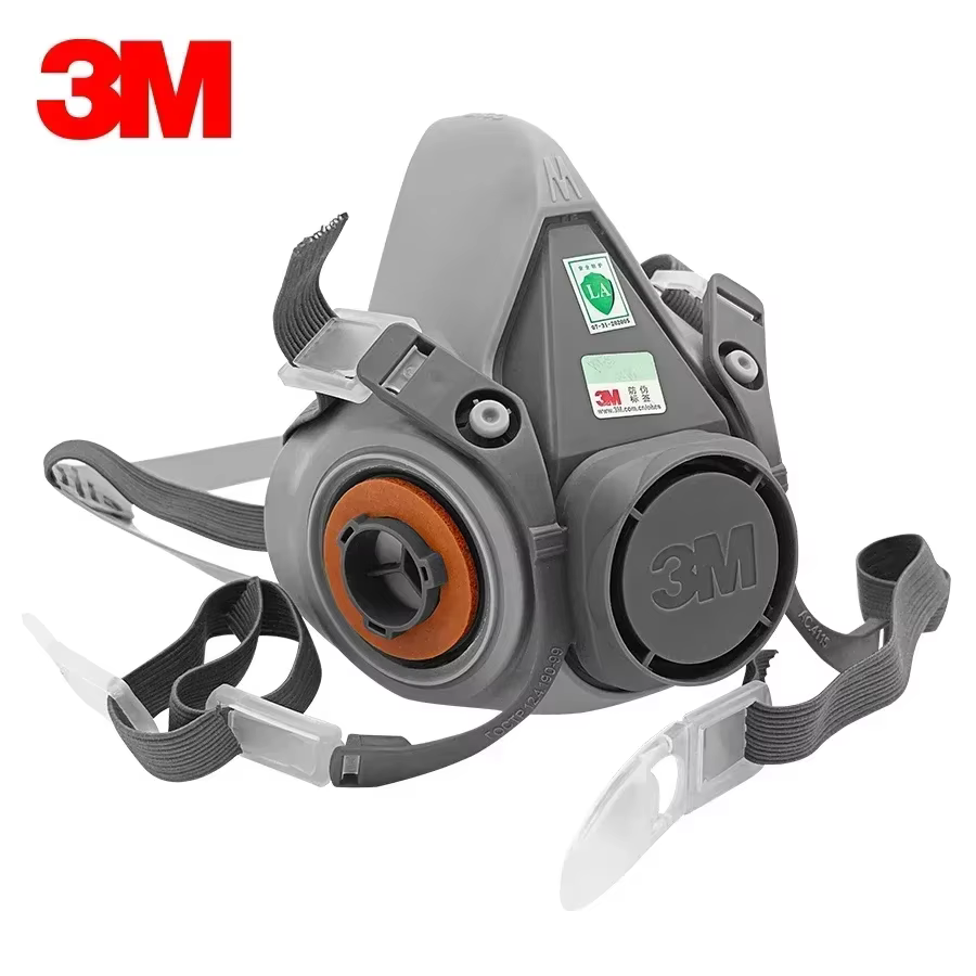 3M 6200 Máscara antigás y filtro para vapores tóxicos - imagen 5