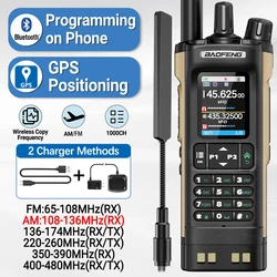 BAOFENG UV-32 walkie talkie radio bidireccional GPS Bluetooth