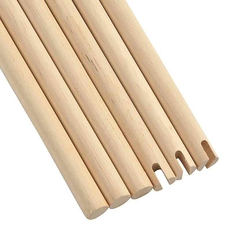 Ejes de Flecha Madera DIMATER 80cm Tiro Arco 8mm - imagen 5