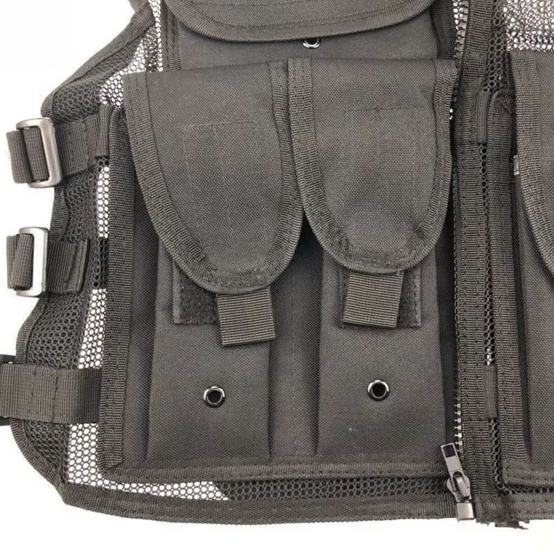 Chaleco táctico MOLLE unisex con bolsillo outdoor - imagen 4