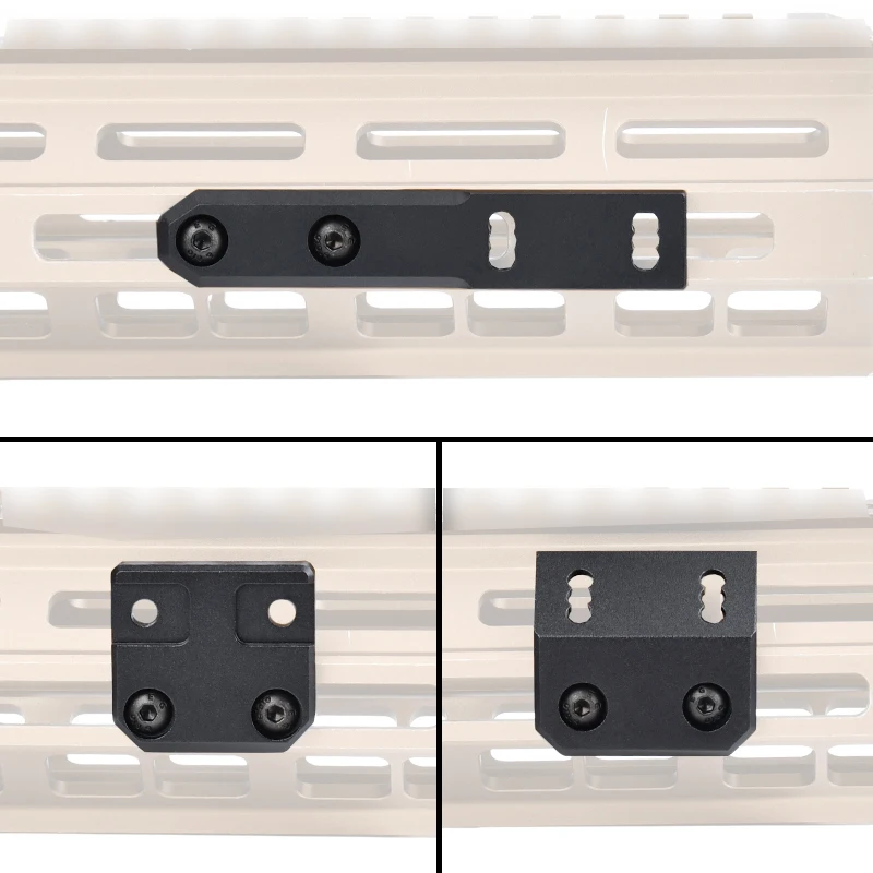 Base de montaje Offset para linterna táctica M300 M600 WADSN