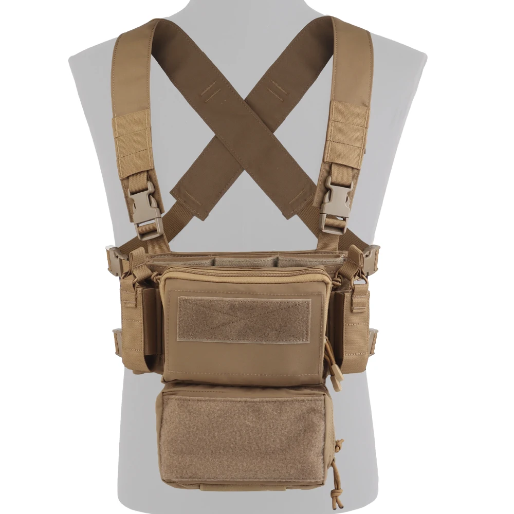 OPHIDIANTAC Arnés táctico desmontable para pecho con bolsa expandible - imagen 3