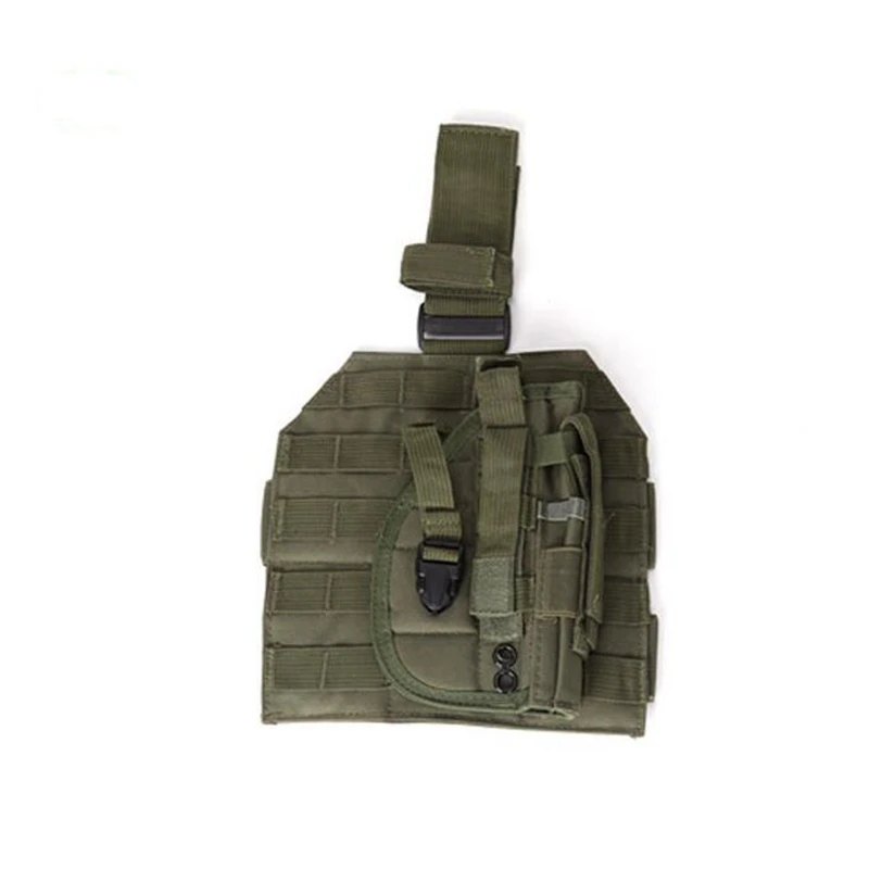 Plataforma de pierna MOLLE en nylon para coldre universal y linterna - imagen 2