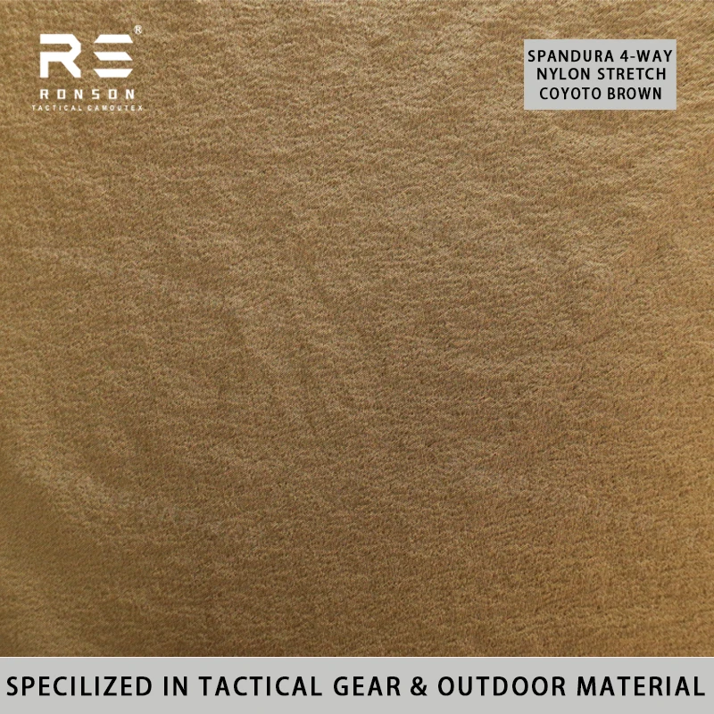 Tela elástica táctica nailon spandex impermeable secado rápido - imagen 2
