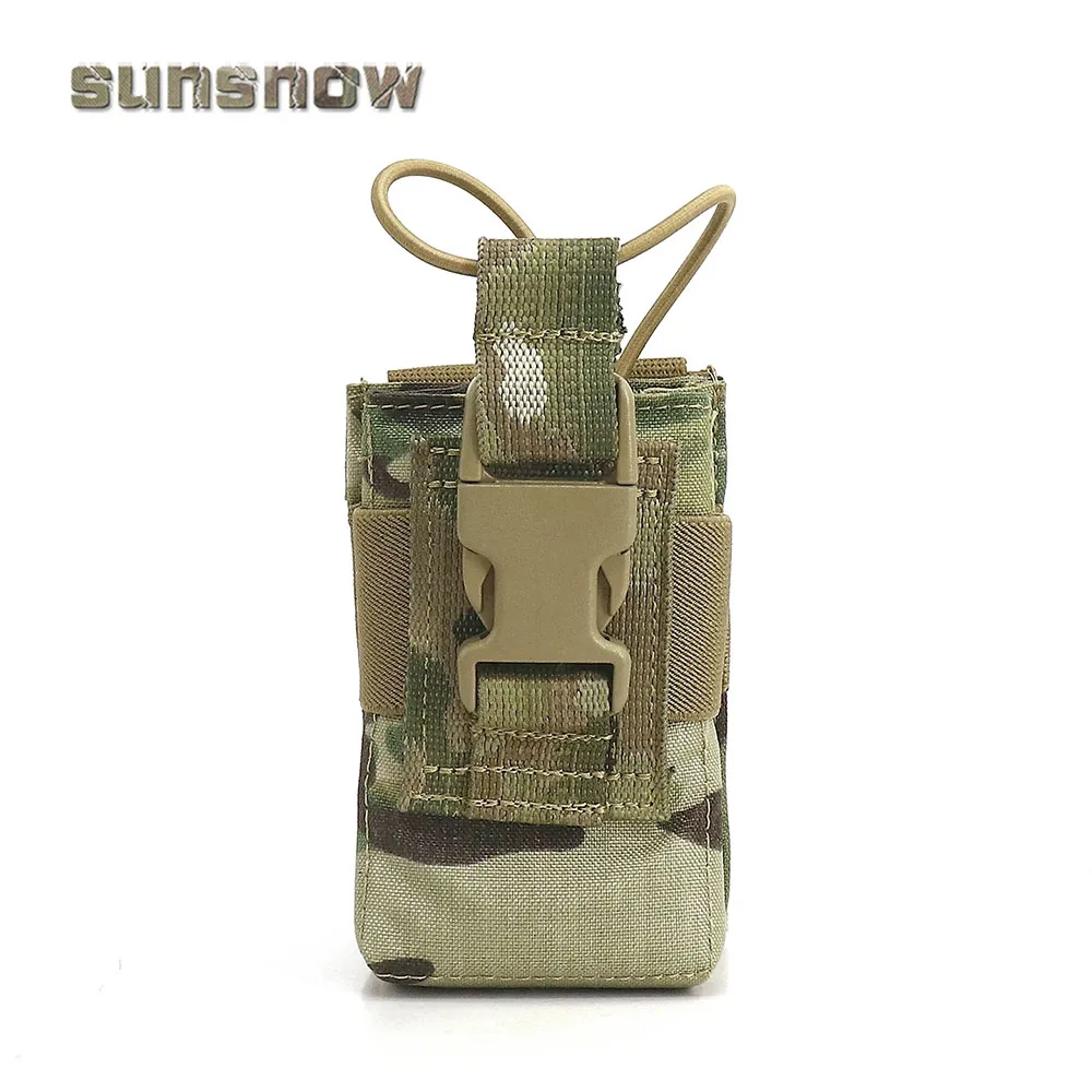 Bolsa táctica MOLLE para radio ajustable y reforzada - imagen 2
