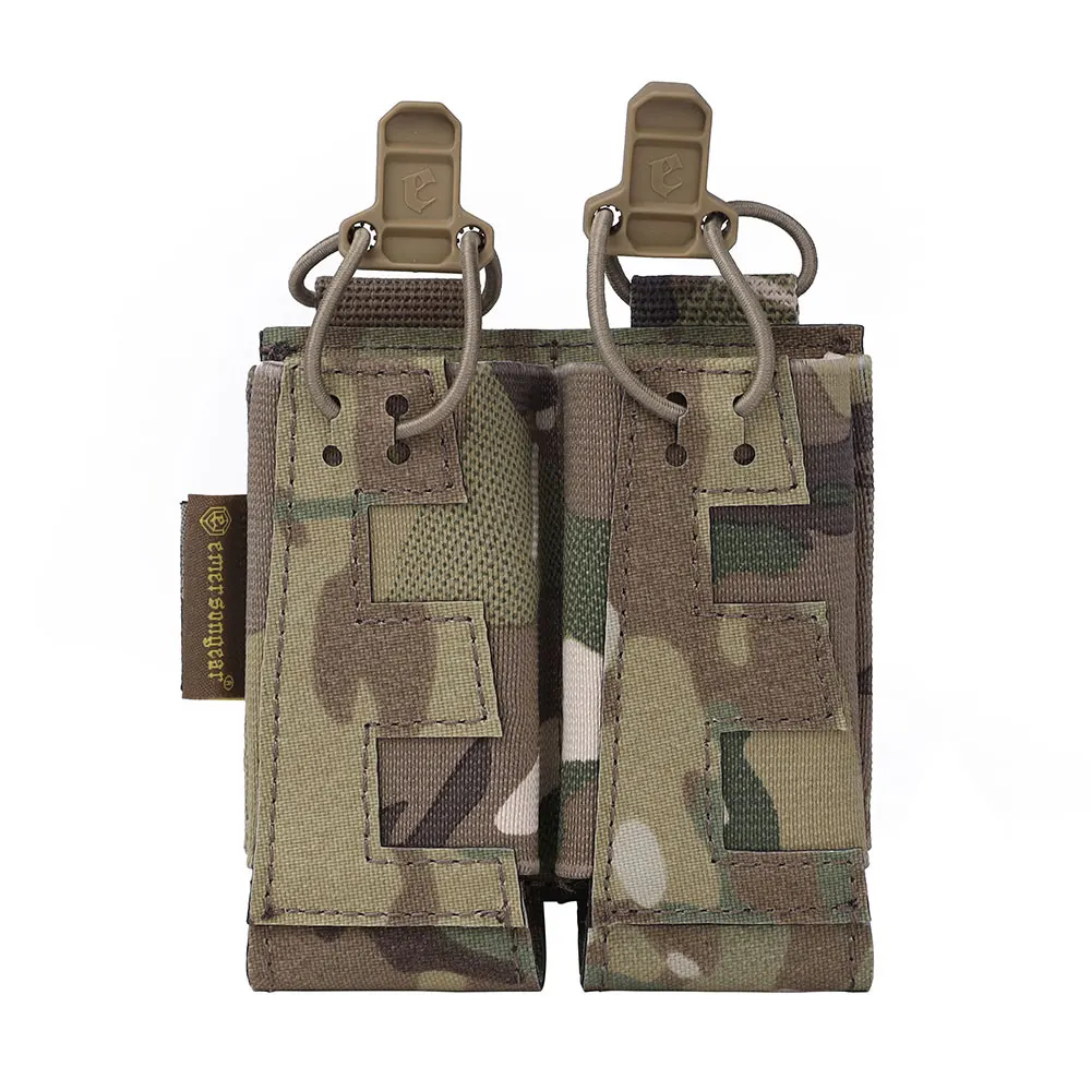 Emersongear bolsa táctica pistola doble compartimento en V nailon - imagen 2