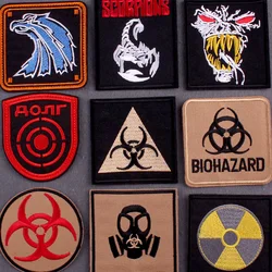 Parche bordado símbolo nuclear Chernobyl estilo Stalker táctico