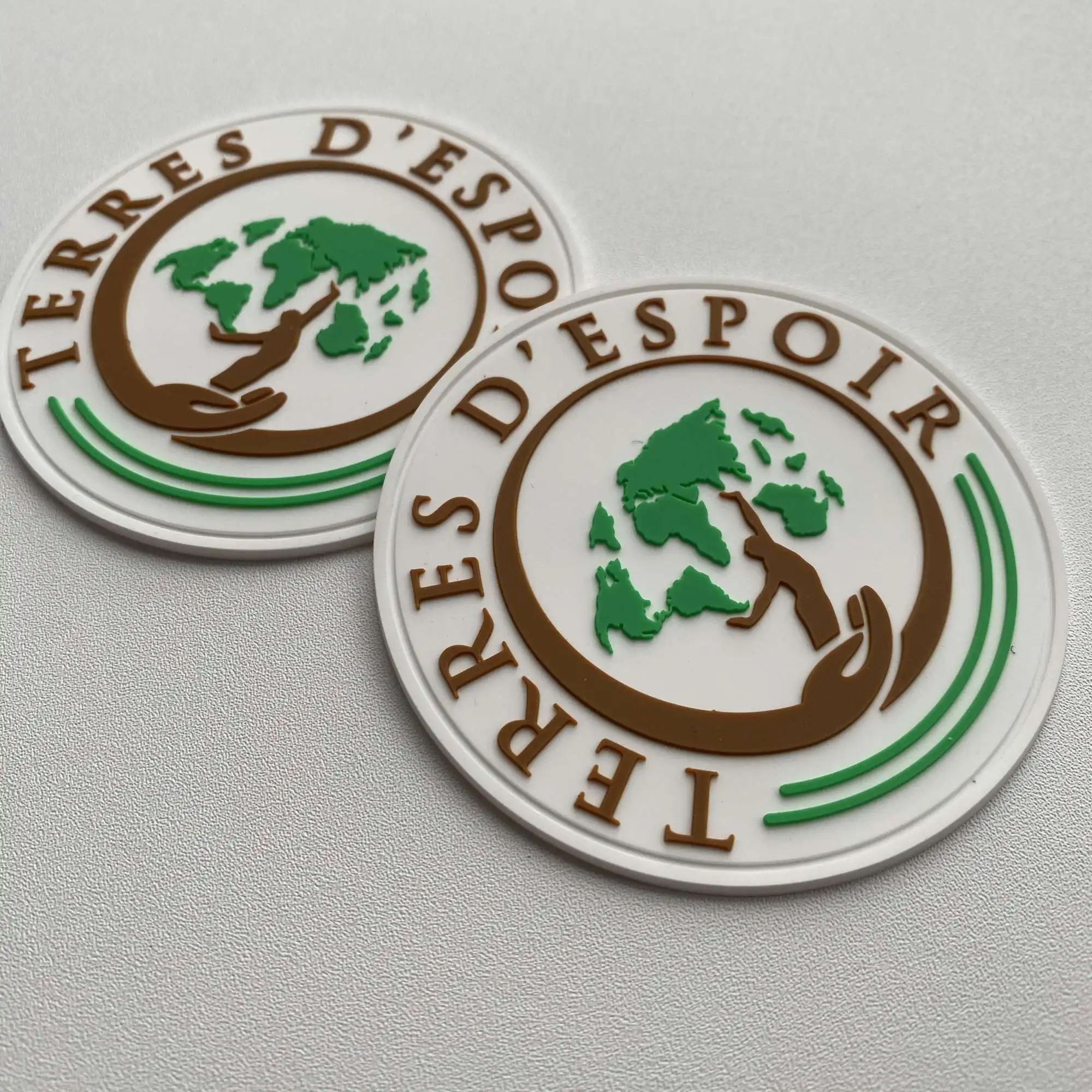 Parche táctico PVC 3D personalizado con gancho y bucle para ropa - imagen 4